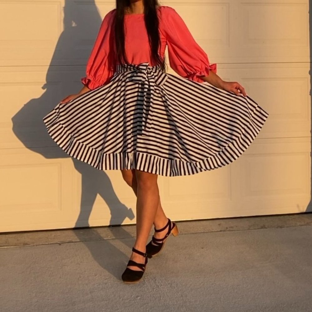 Handmade Asymmetrical Pink Barbie Dress